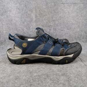 Atika Shoes Mens 9 Sandals Sport Fisherman Closed Toe Drawstring Active Casual